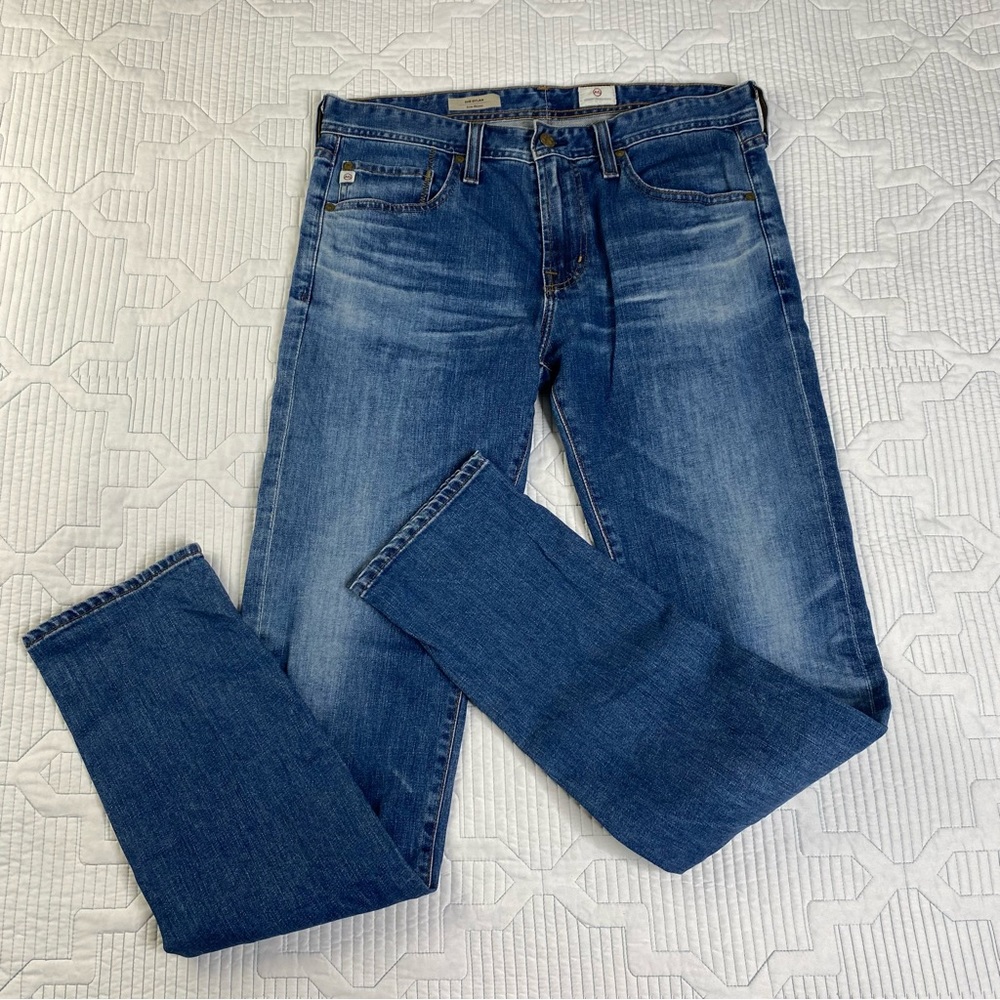 AG Adriano Goldschmied The Dylan Slim Skinny Jeans Blue Denim Men's 33x33 USA